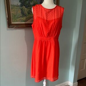 J. Crew Red Sleeveless Sundress for Weddings